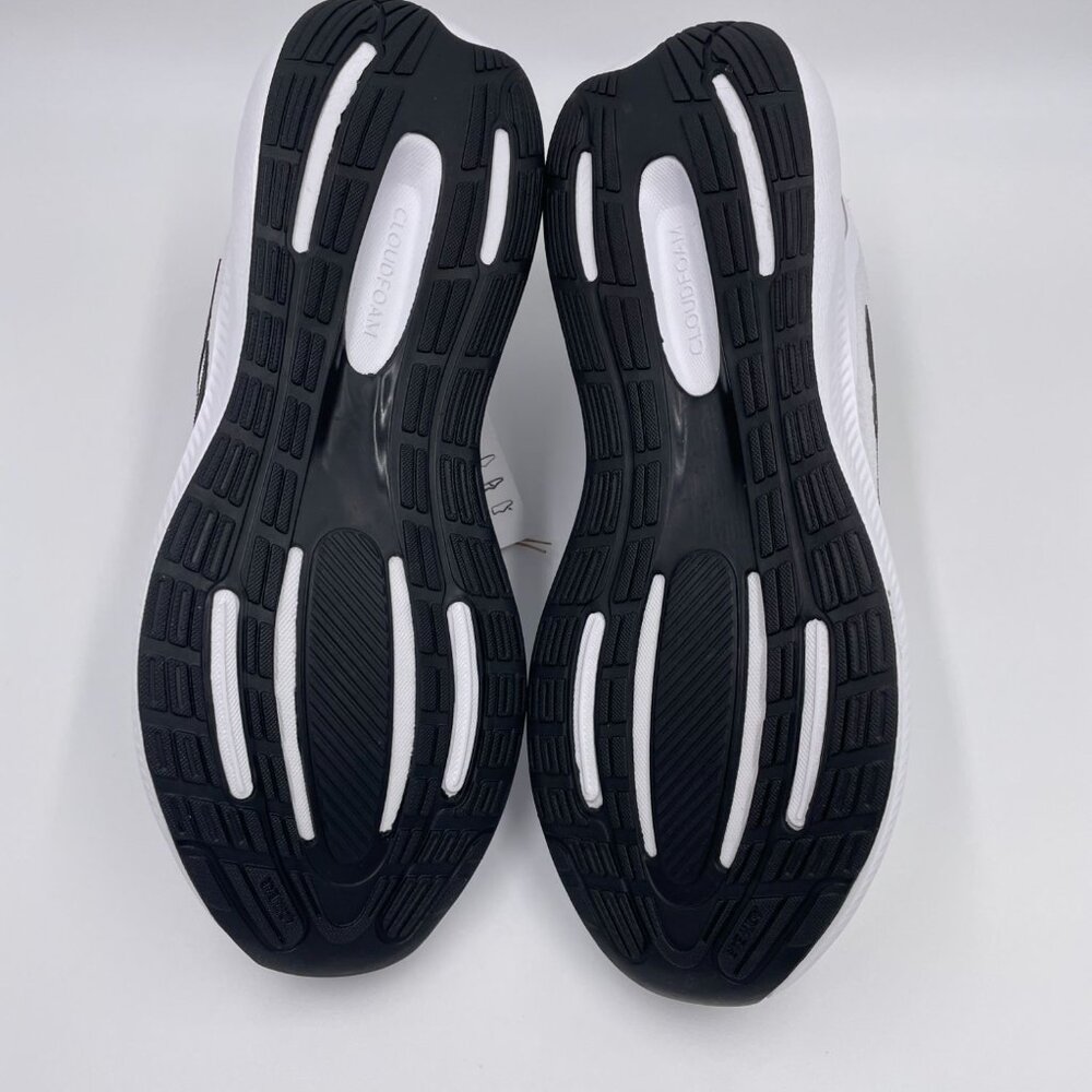 adidas Runfalcon 3.0 White / Black Men's Shoes - Picture 6 of 8